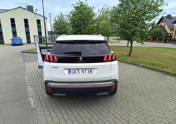 Peugeot 3008 cena 84900 przebieg: 136000, rok produkcji 2017 z Ruda Śląska małe 92